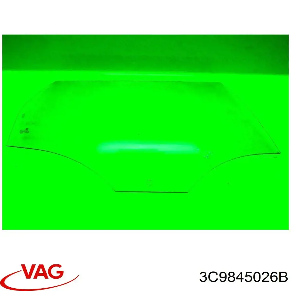 Comprar 3C9845026B VAG Cristal de puerta trasera derecha