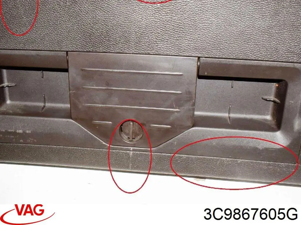 Tapicería para tapa de maletero para Volkswagen Passat (B7, 365)