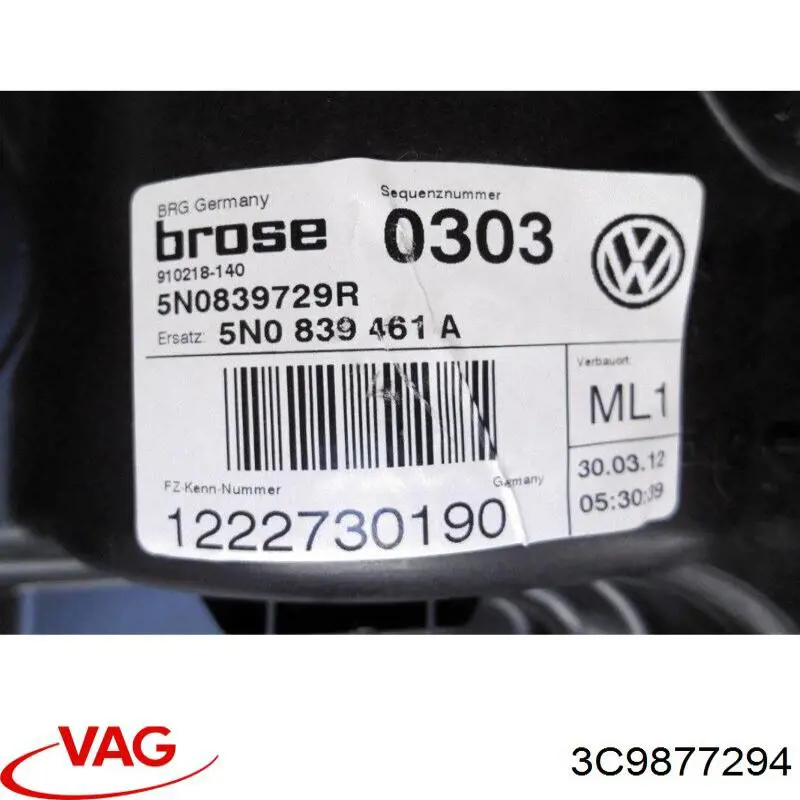  VAG 3C9877294 precio, desde 0,36 EUR
