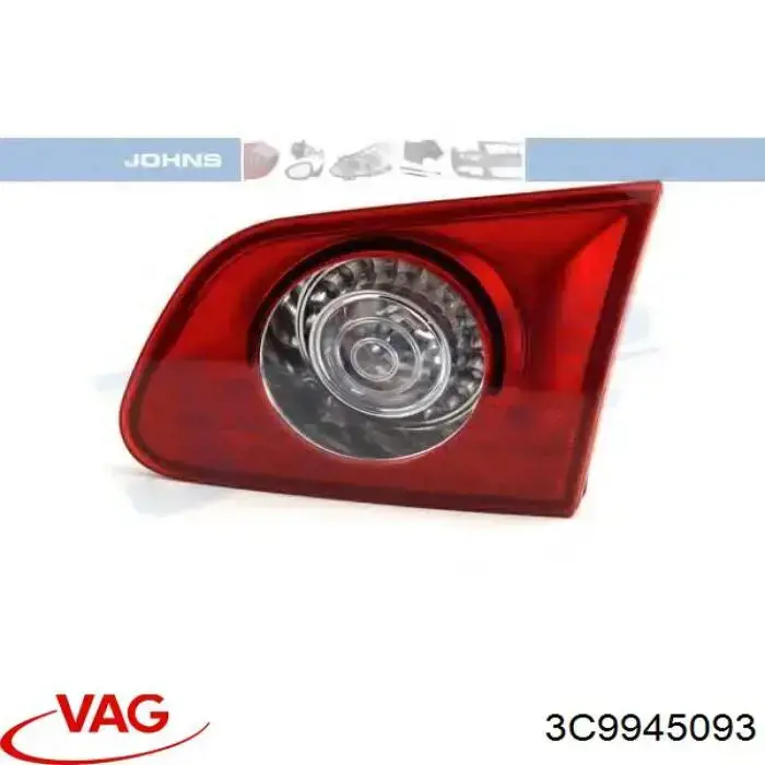 Comprar 3C9945093 VAG Piloto trasero interior izquierdo