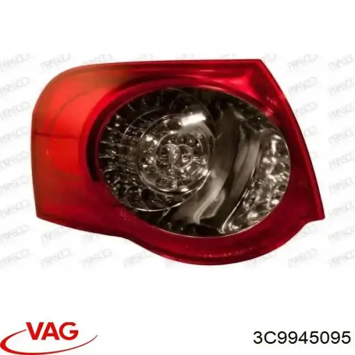 Piloto trasero exterior izquierdo VAG 3C9945095 precio, desde 100,24 EUR