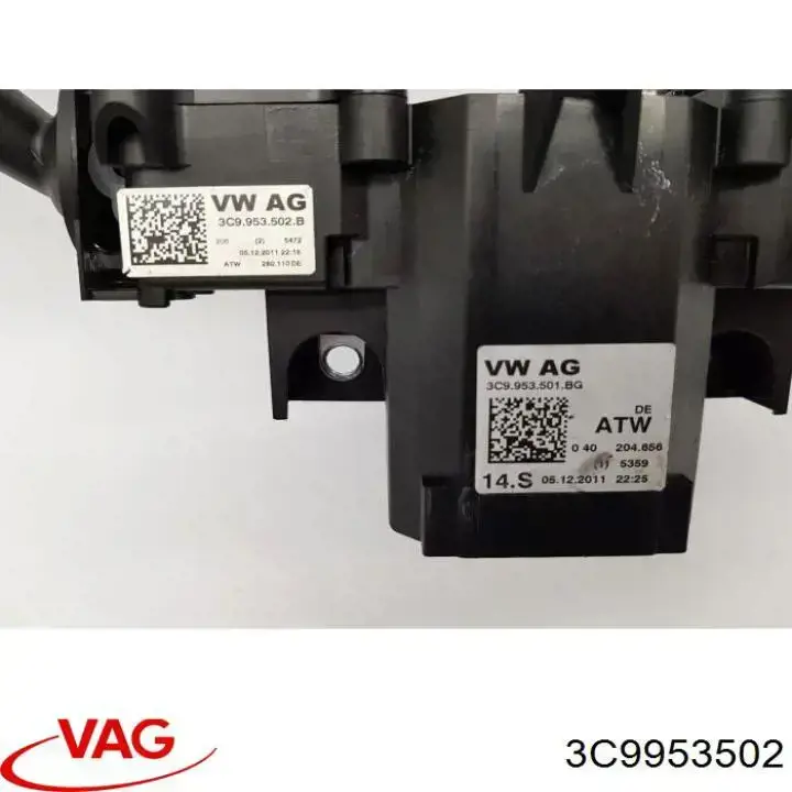 Comprar 3C99535029B9 VAG Conmutador columna dirección