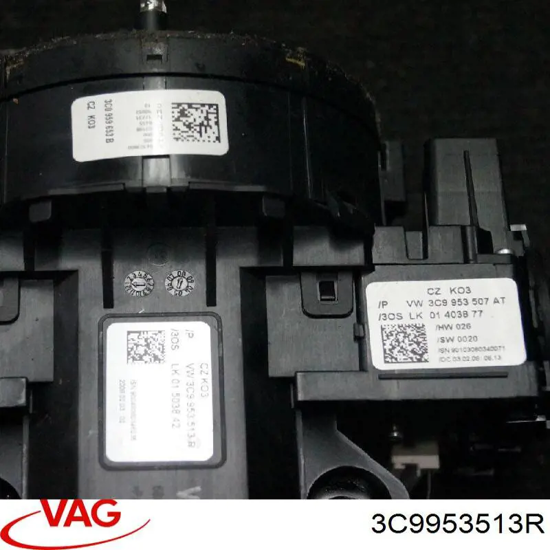 Conmutador de la columna de dirección VAG 3C9953513R