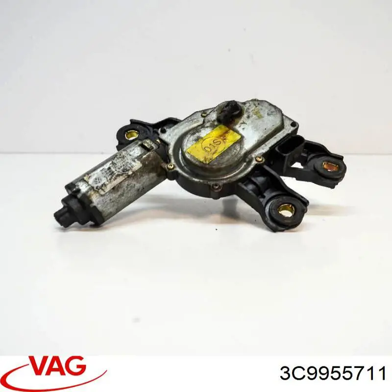 Motor limpiaparabrisas, trasera 3C9955711 VAG