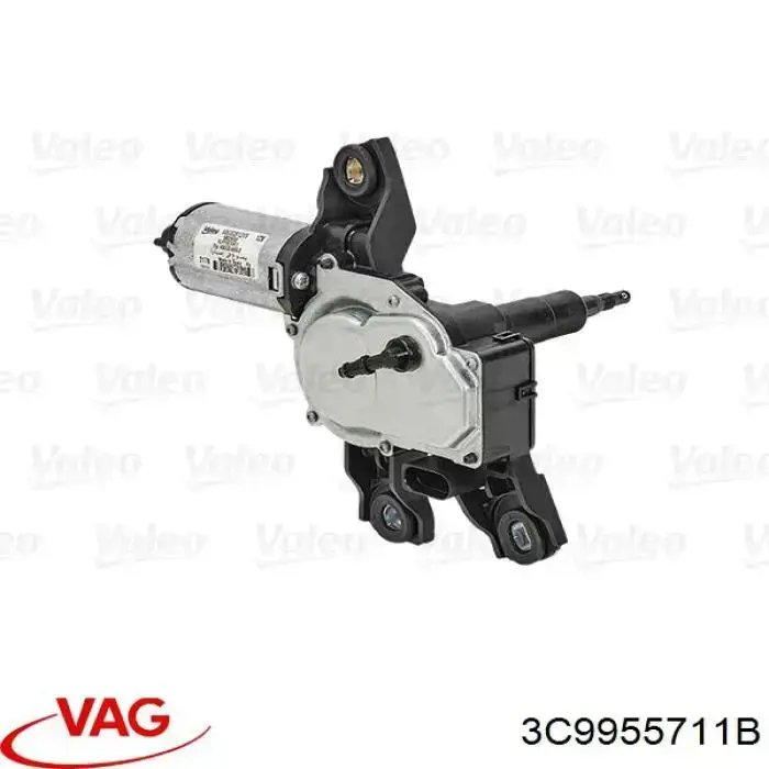 Motor limpiaparabrisas luna trasera VAG 3C9955711B