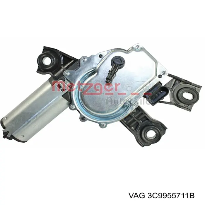 3C9955711B VAG Motor del limpiaparabrisas trasero