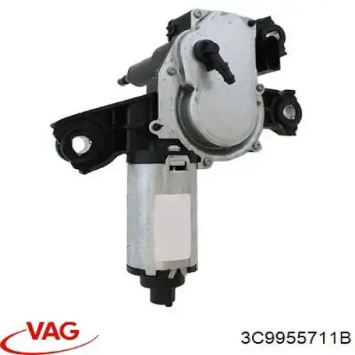 3C9955711B VAG motor limpiaparabrisas luna trasera