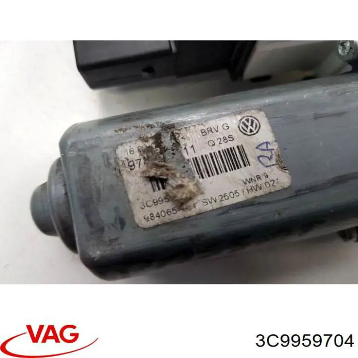 Motor del elevalunas de la puerta trasera derecha VAG 3C9959704 precio, desde 62,44 EUR