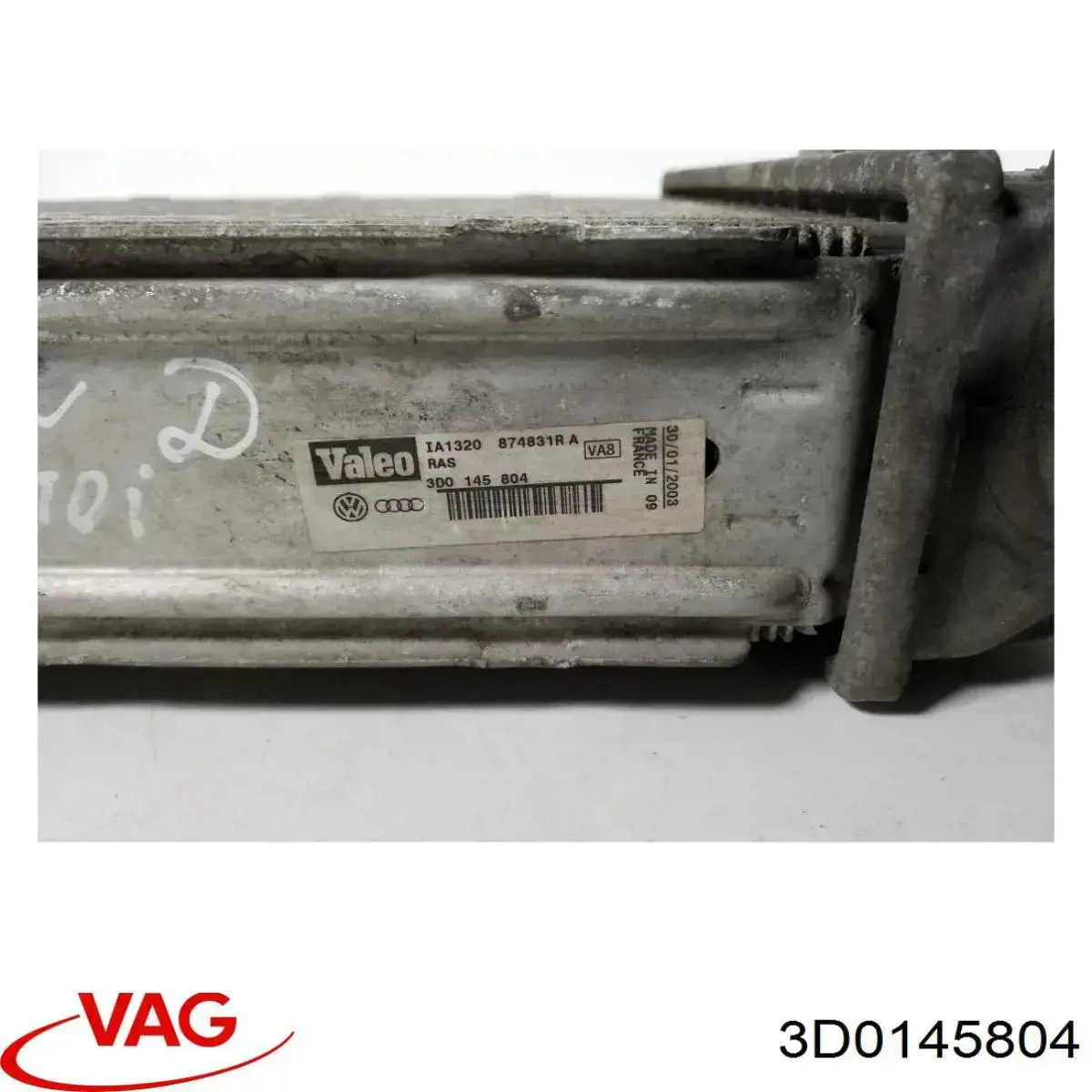 Radiador de aire de admisión VAG 3D0145788 precio, desde 188,76 EUR