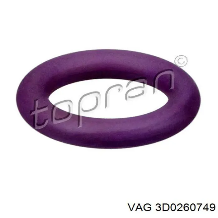 Anillo de sellado de tubería de aire acondicionado VAG 3D0260749 precio, desde 0,65 EUR