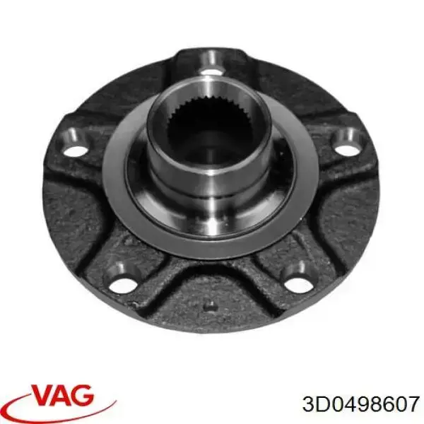 Cojinete de cubo delantero/trasero VAG 3D0498607