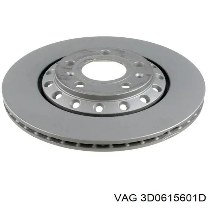 3D0615601D VAG disco de freno trasero