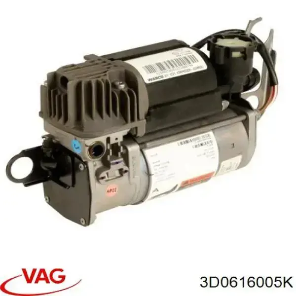 3D0616005K VAG bomba de compresor de suspensión neumática