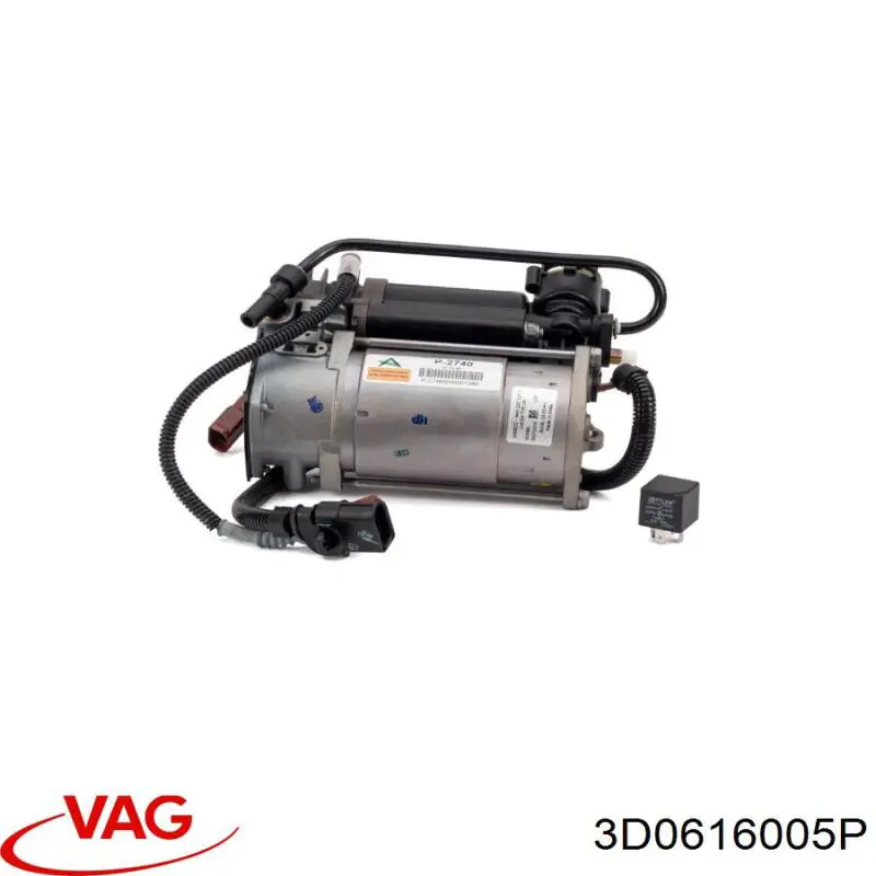 Compresor de suspensión neumática VAG 3D0616005P precio, desde 343,61 EUR