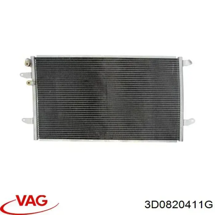 3D0820411G VAG Radiador de aire acondicionado