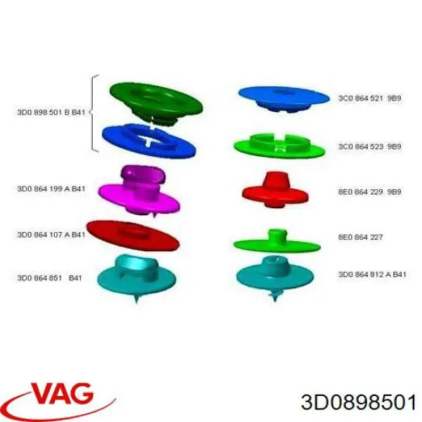 3D0898501 VAG