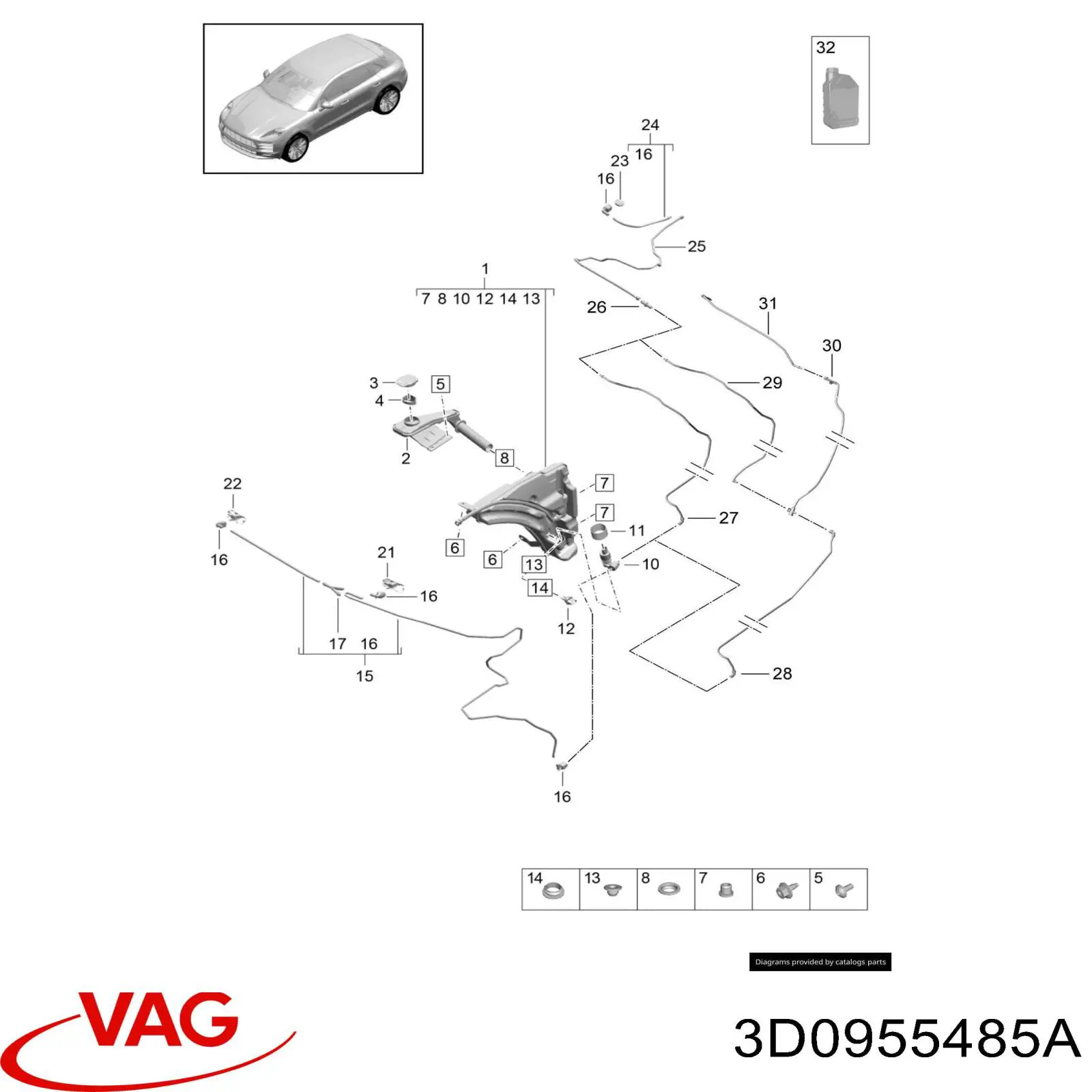 VAG 3D0955485A precio, desde 6,56 EUR