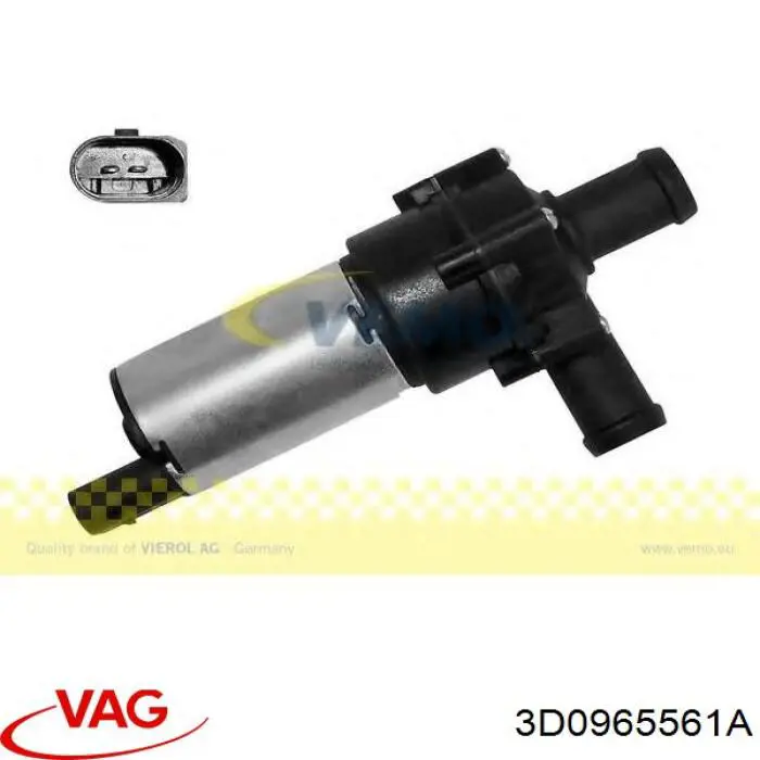 Bomba de agua eléctrica auxiliar VAG 3D0965561A precio, desde 46,71 EUR