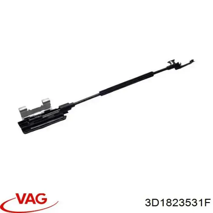 3D1823531D VAG tirador del cable del capó delantero