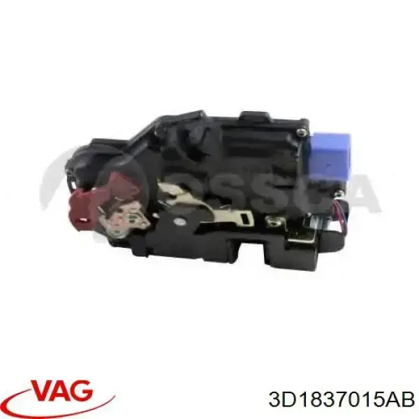 Cerradura delantera izquierda VAG 3D1837015AB