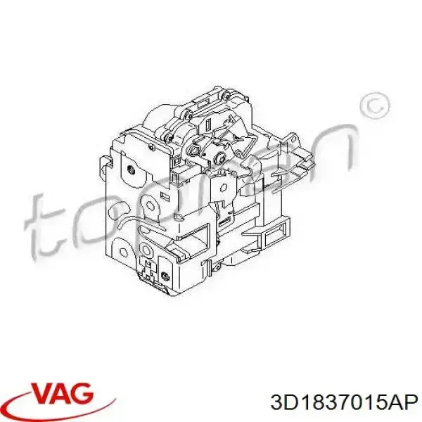 Comprar 3D1837015AP VAG Cerradura de puerta lateral