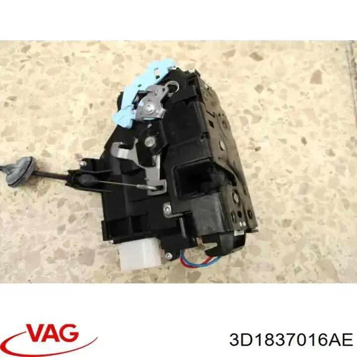 3D1837016AE VAG cerradura de puerta delantera derecha