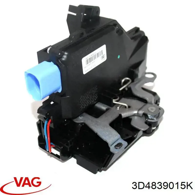 Cerradura de puerta trasera izquierda 3D4839015K VAG