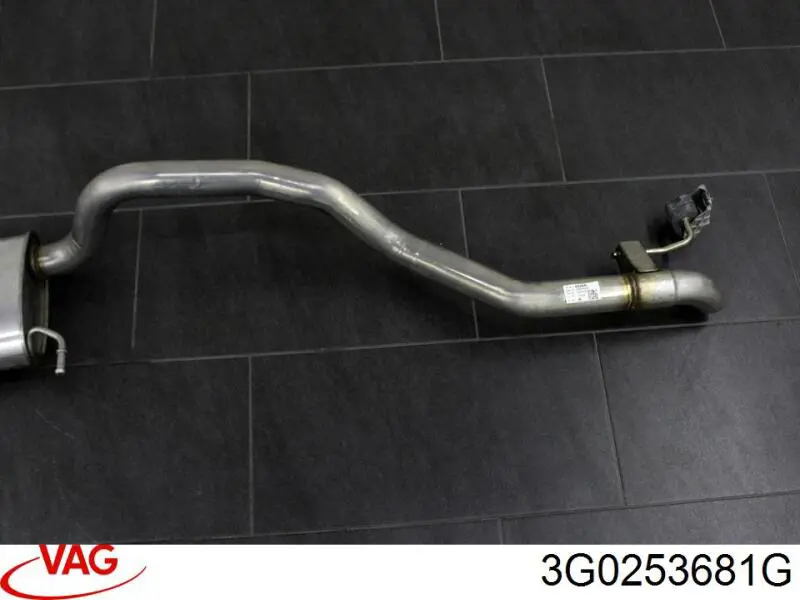 Silencioso trasero Volkswagen Passat B8