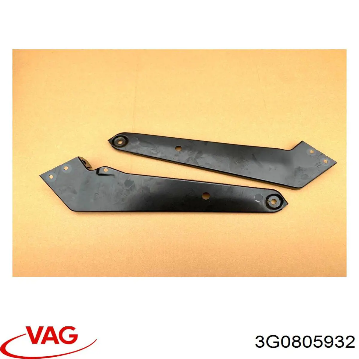 3G0805932 VAG soporte de radiador superior (pinzas)