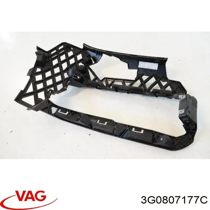 3G0807177C VAG Guía del parachoques delantero izquierda