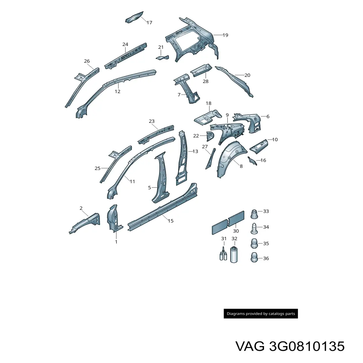  VAG 3G0810135 precio, desde 153,80 EUR