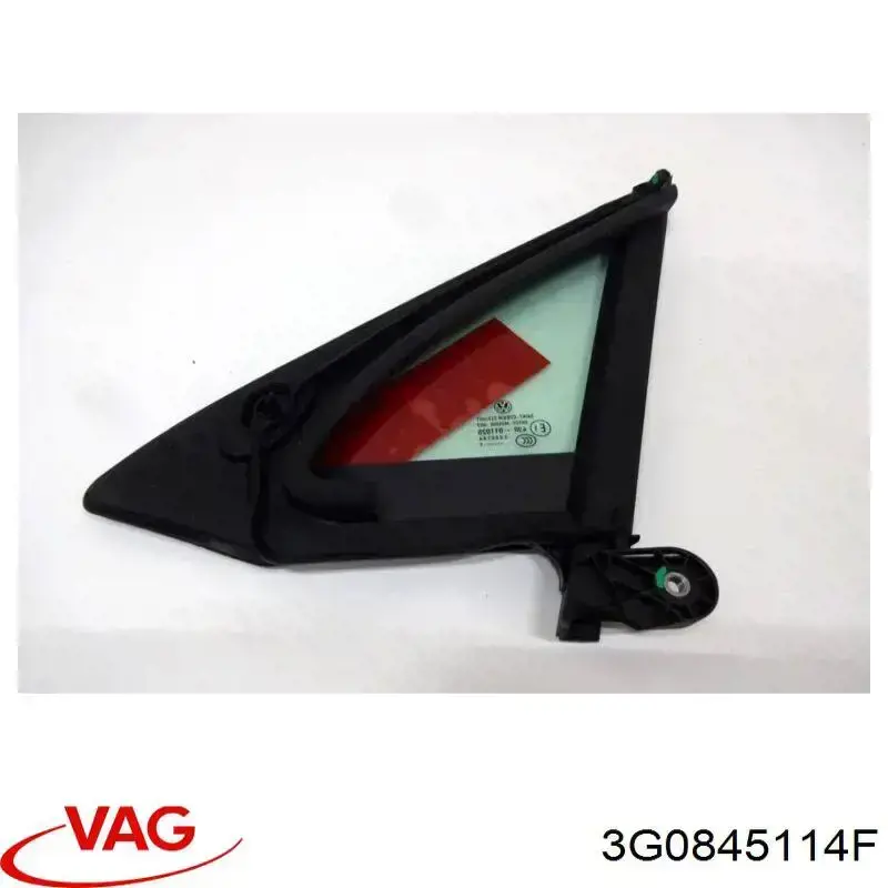 3G0845114F VAG Cristal de ventanilla fija de puerta delantera derecha