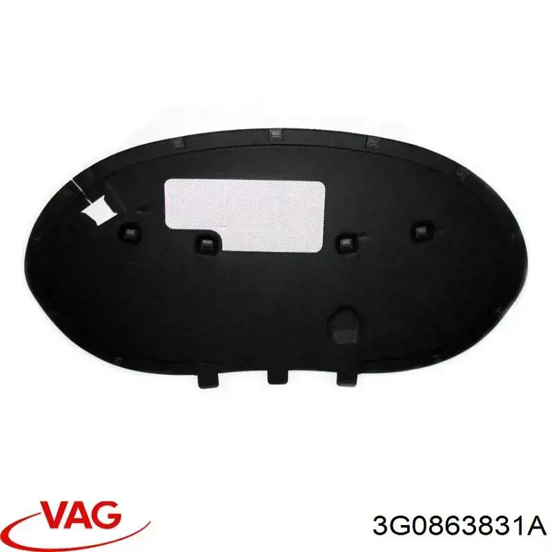 Insonorizante de motor VAG 3G0863831A precio, desde 52,20 EUR