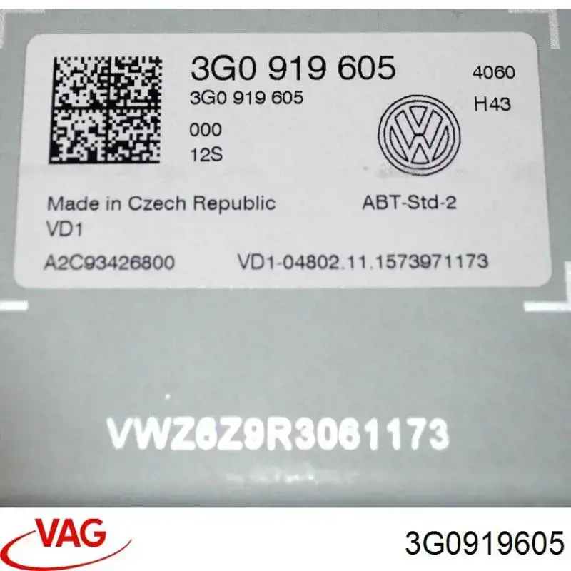 Pantalla multifunción VAG 3G0919605 precio, desde 172,79 EUR