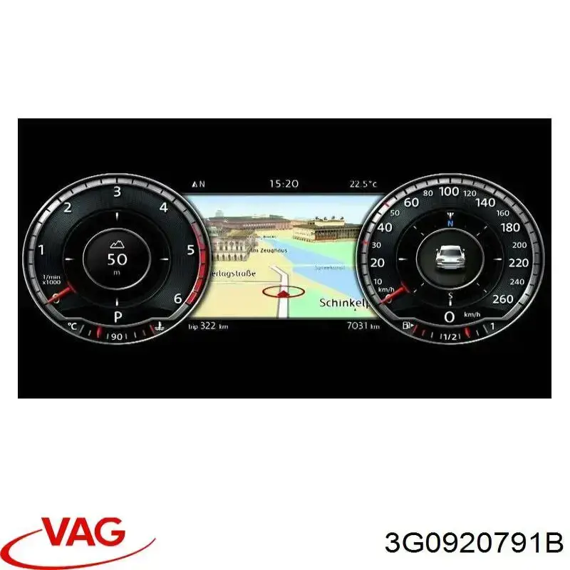 Comprar 3G0920791B VAG Cuadro instrumentos