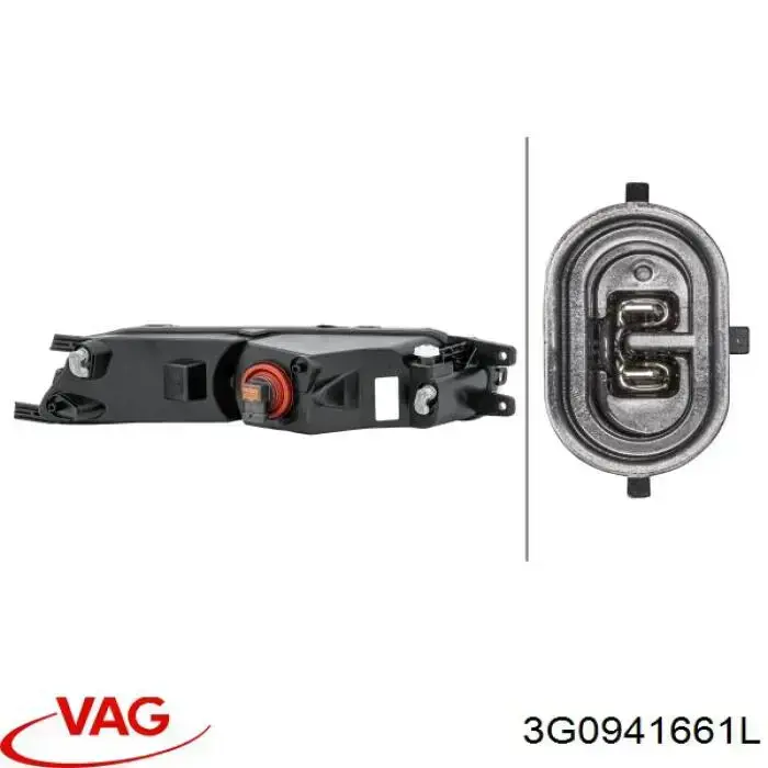Luz antiniebla izquierdo 3G0941661L VAG
