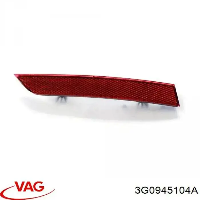 Deflector parachoques trasero derecho VAG 3G0945104A precio, desde 16,09 EUR