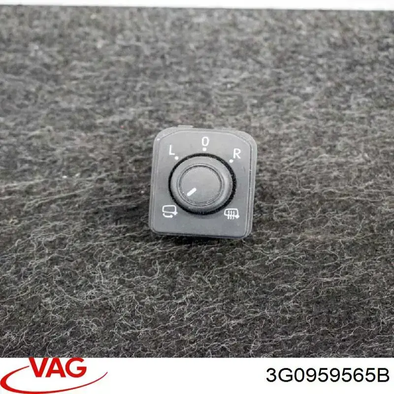 3G0959565B VAG Módulo de espejos retrovisores en la puerta