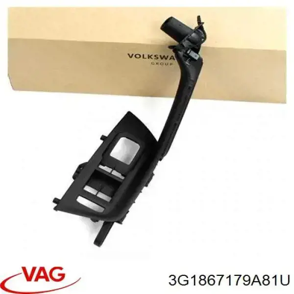 Comprar 3G1867179A81U VAG Soporte de manija exterior de puerta delantera izquierda
