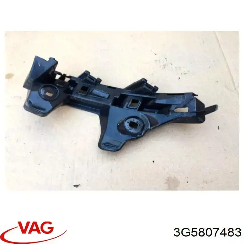 Soporte de guía para parachoques trasero, izquierda para Volkswagen Passat (B8, 3G2)