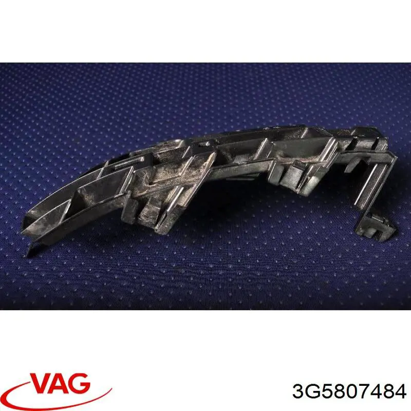 3G5807484 VAG soporte de guía para parachoques trasero, derecho