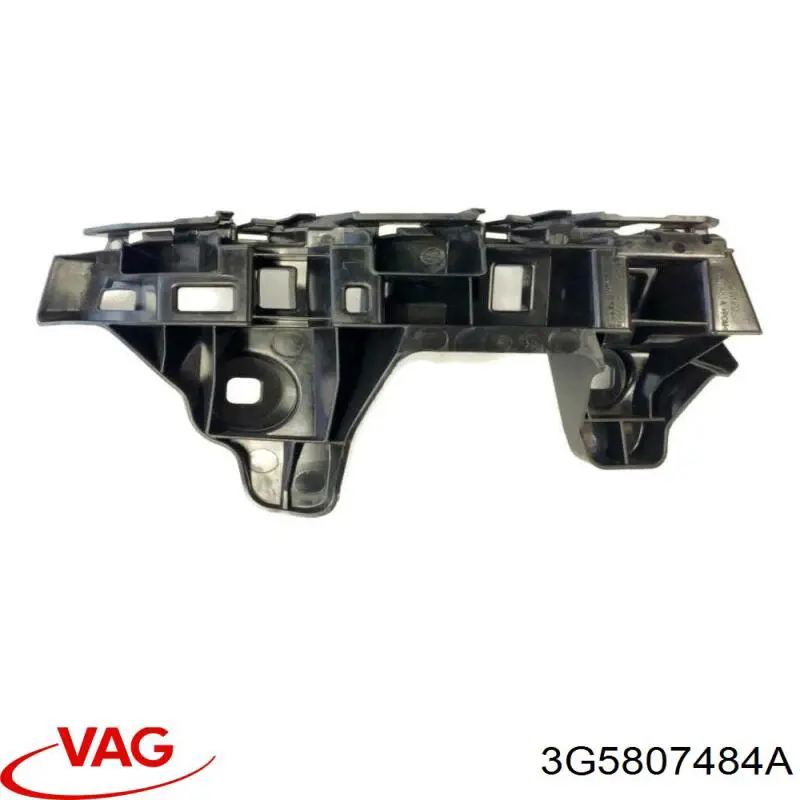 3G5807484A VAG soporte de guía para parachoques trasero, derecho