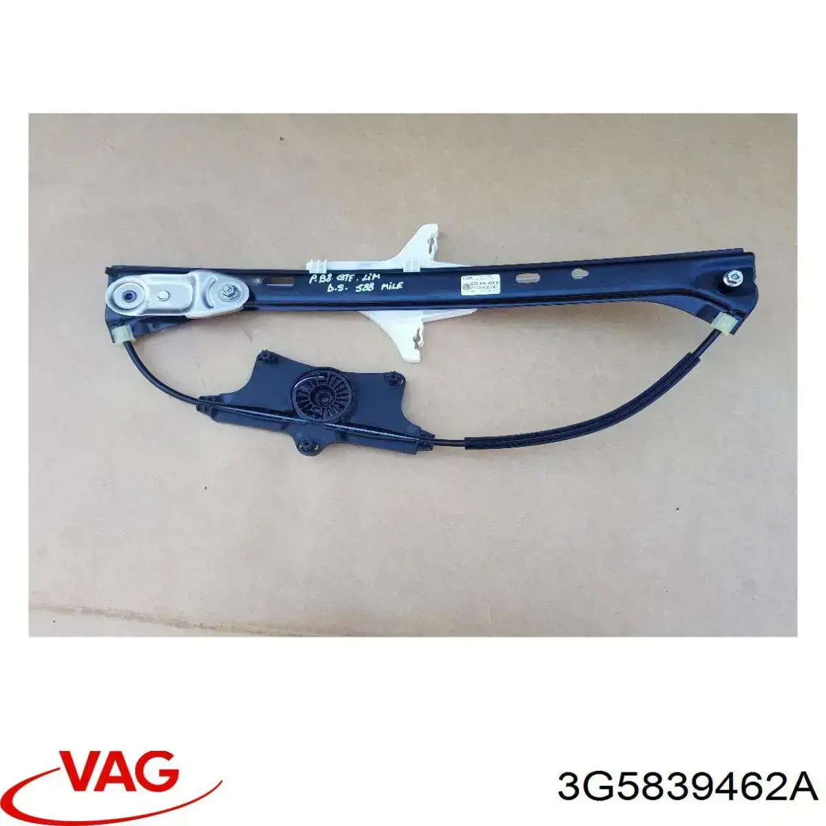 Mecanismo de elevalunas de la puerta trasera derecha VAG 3G5839462A precio, desde 54,00 EUR