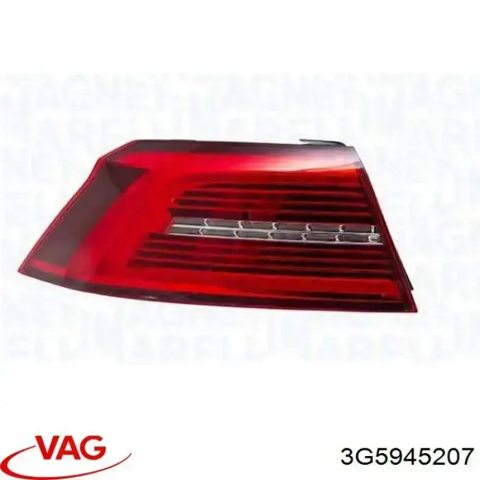Comprar 3G5945207C VAG Piloto trasero exterior izquierdo
