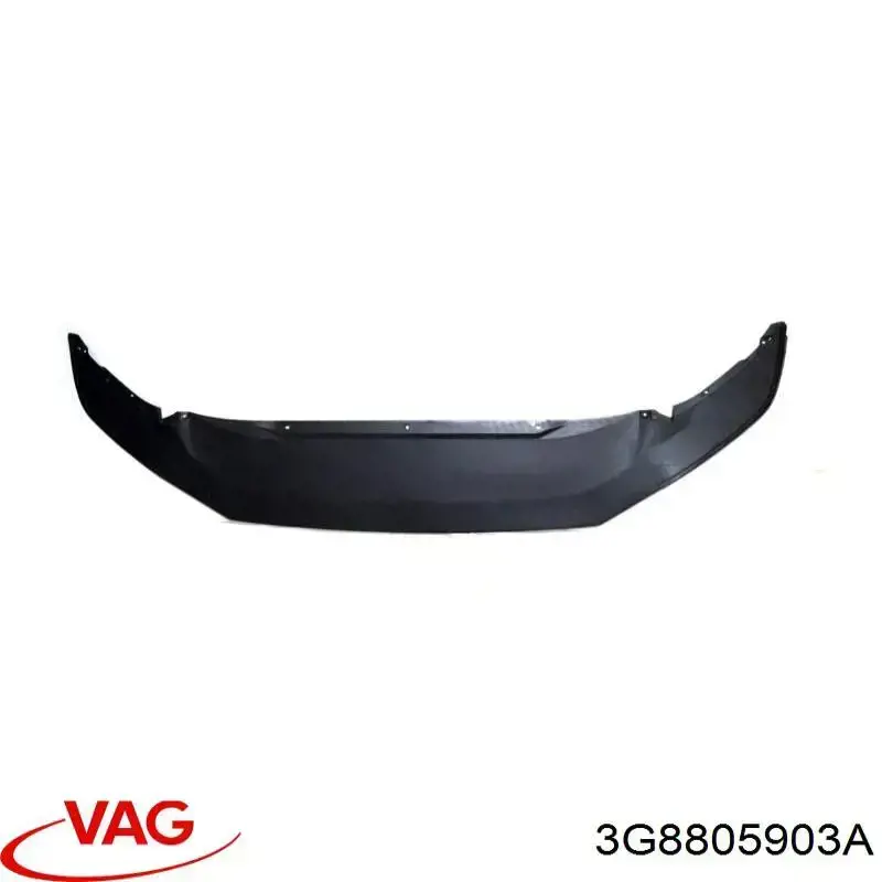 Comprar 3G8805903A9B9 VAG Alerón parachoques delantero
