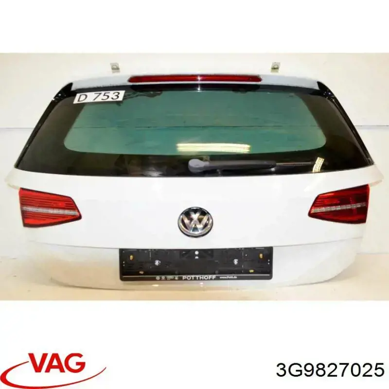 3G9827025 VAG Porton trasero