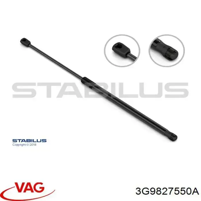 Amortiguador de maletero VAG 3G9827550A precio, desde 13,10 EUR