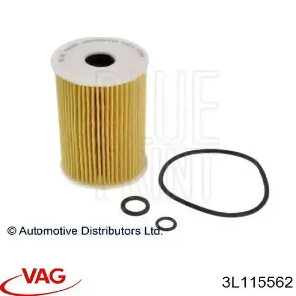3L115562 VAG filtro de aceite