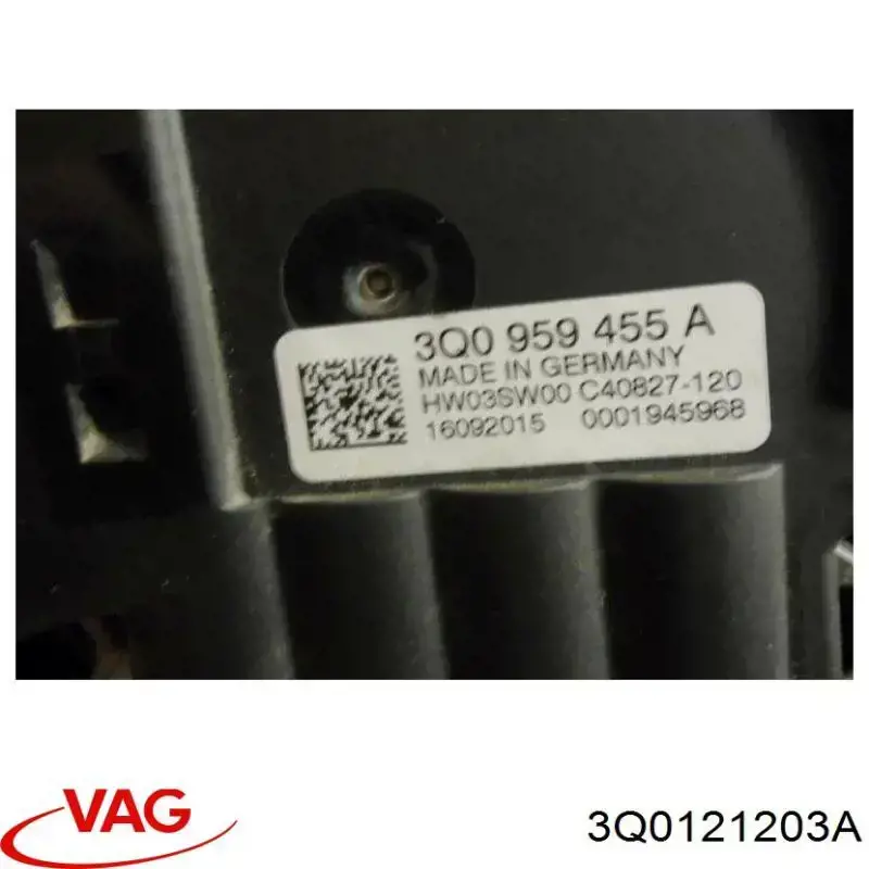 3Q0121203A VAG ventilador del motor