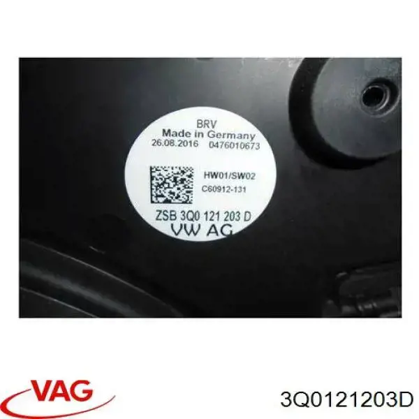 Ventilador, refrigeración motor VAG 3Q0121203D precio, desde 74,98 EUR